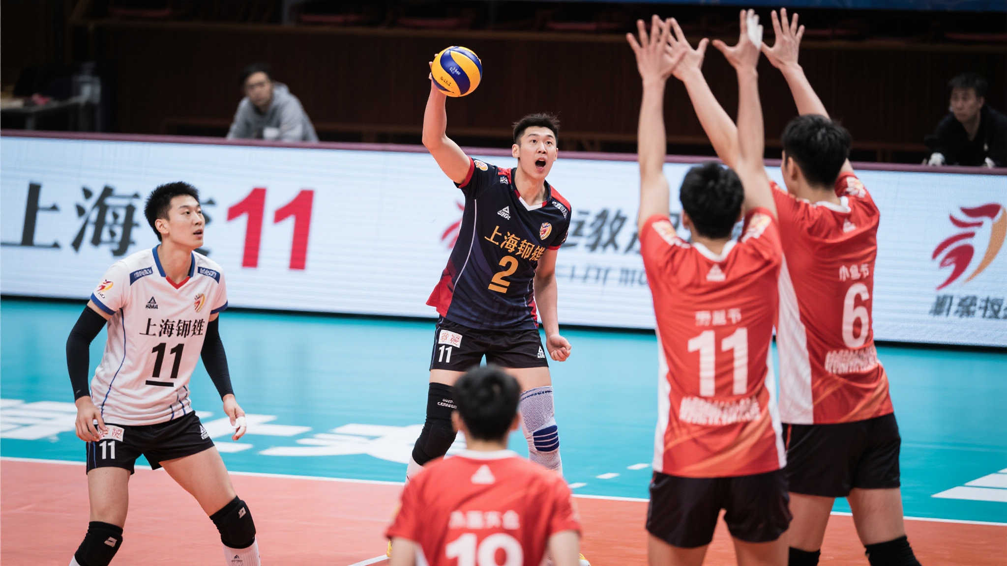 吴泽昊快攻2+1出色表现，交大开局11-6领先清华