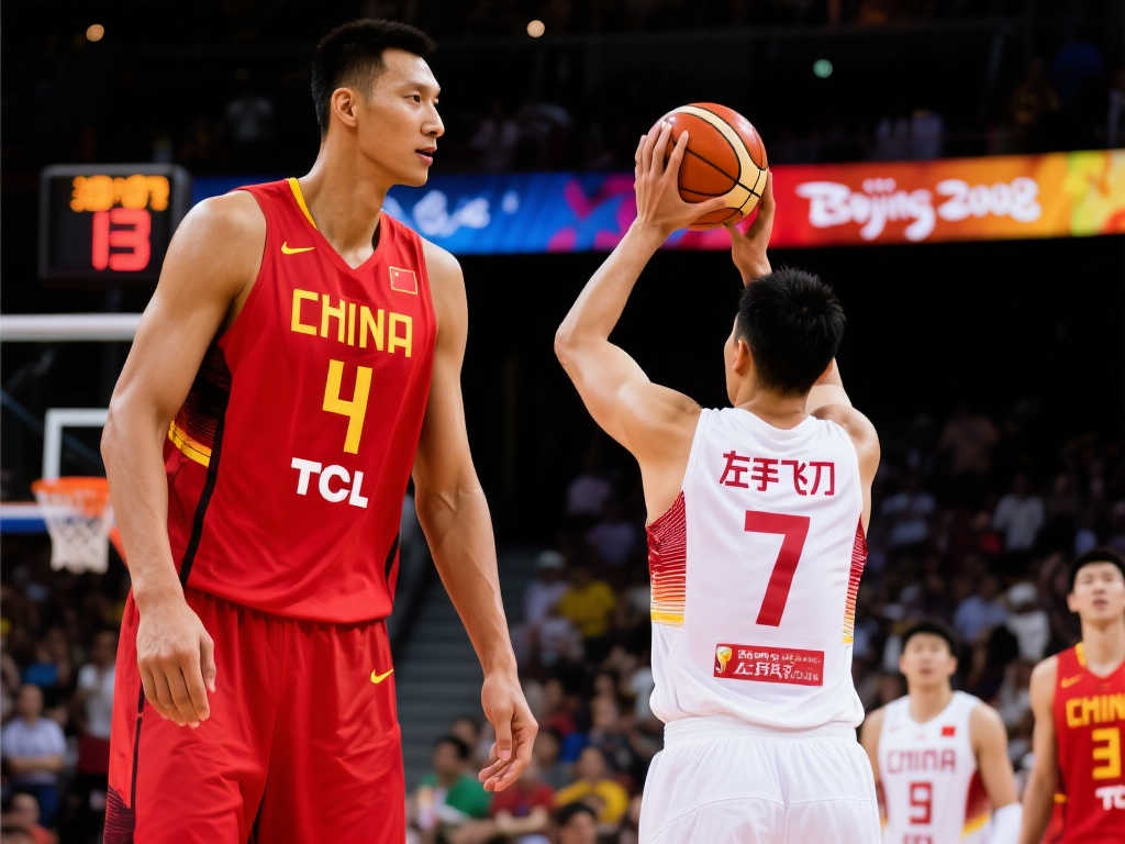 因易建联结缘,左手三分神射手,08北京奥运夺金传奇! 因易建联结缘,左手三分神射手,08北京奥运夺金传奇!